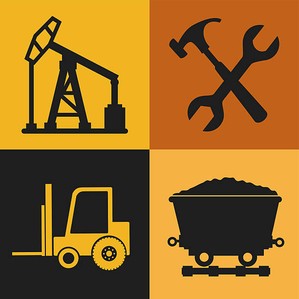 40+ Digger Derricks Stock Illustrations, Royalty-Free Vector Graphics ...