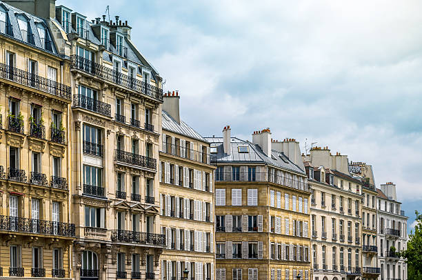 istock Paris City Apartments with Seine River view 485505878