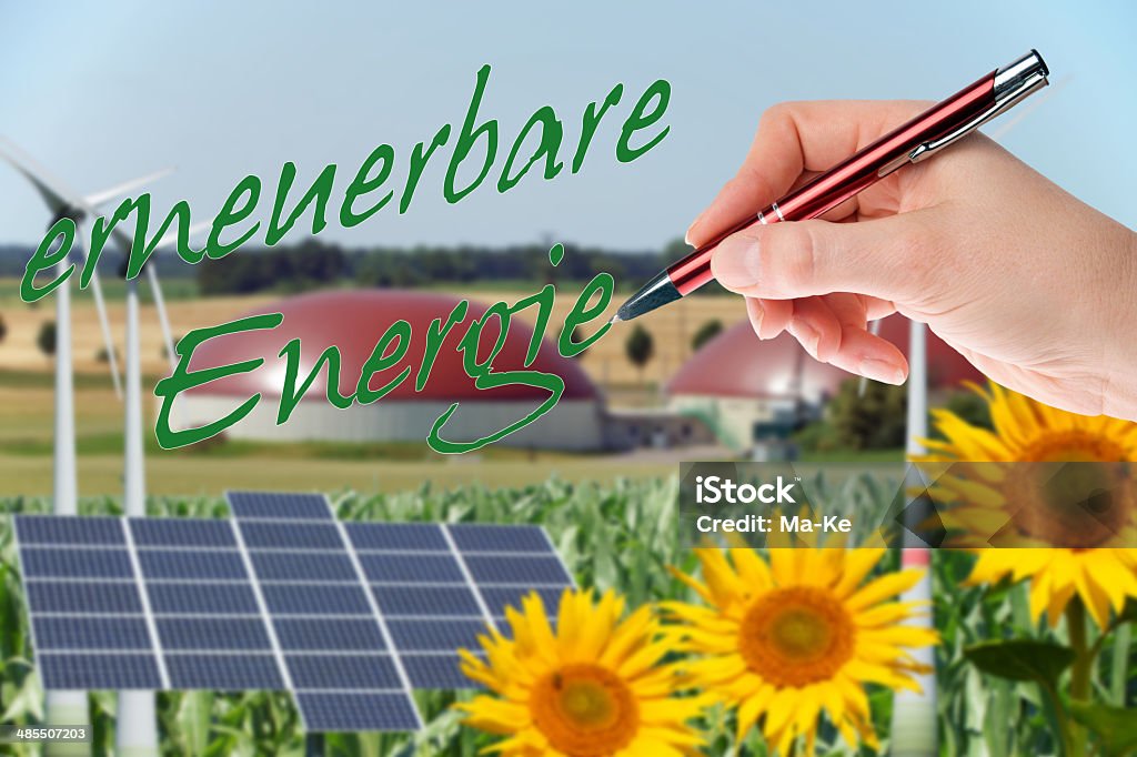 Energia renováveis - Royalty-free Agricultura Foto de stock