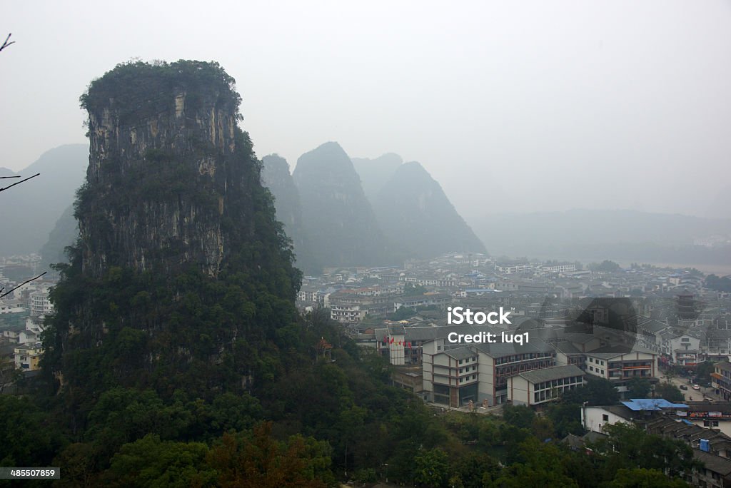 Yu Long river landscape in Yangshuo, Guilin, Guanxi province, China Agriculture Stock Photo