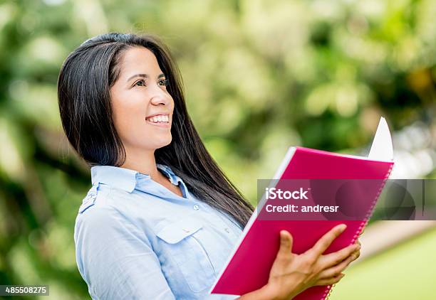 Happy Female Student Stock Photo - Download Image Now - Adult, Adults Only, Beautiful People