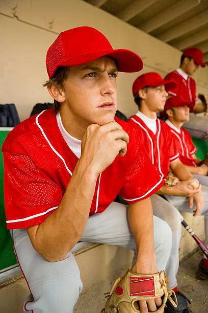 istock Teammates in Dugout 485509565