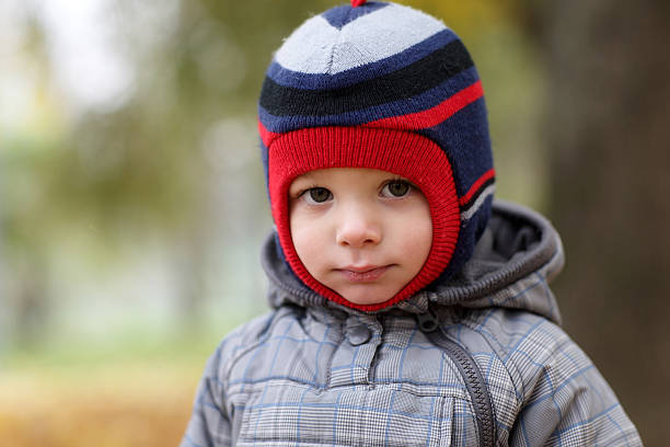 istock Toddler at autumn park 485510402