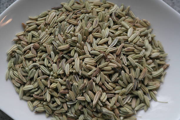 istock Heap of fennel seeds 485510546