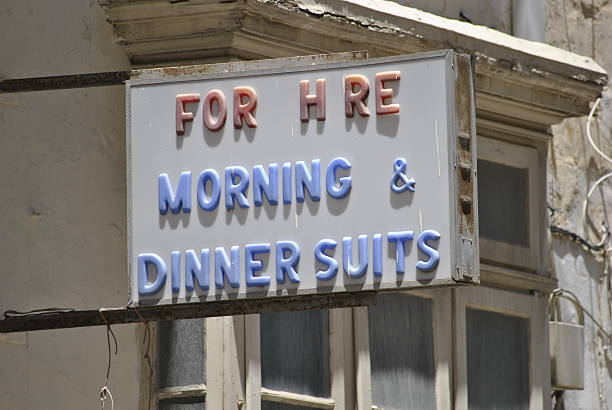 Vintage shop sign in Malta.
