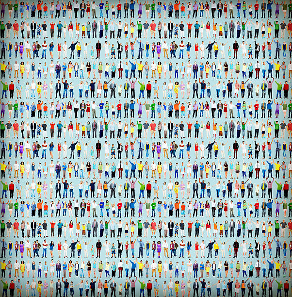 istock Multiethnic Casual People Togetherness Celebration Arms Raised C 485513130