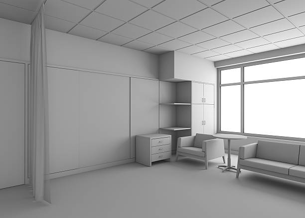 istock Rest Room In The Hospital In Grey 485513606