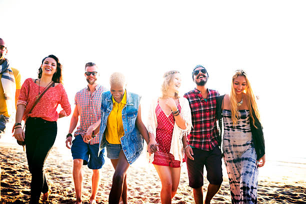 istock Friendship Bonding Relaxation Summer Beach Happiness Concept 485515838