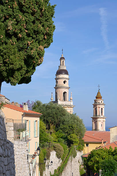istock Basilica at Menton in France 485517366