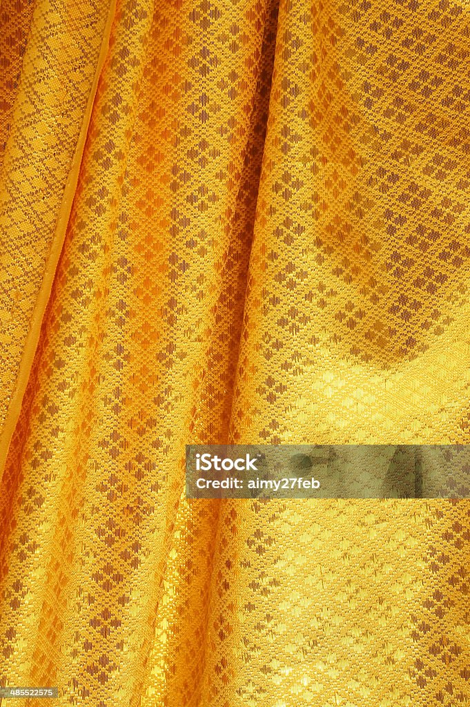 Gold fabric texture for background Abstract Stock Photo