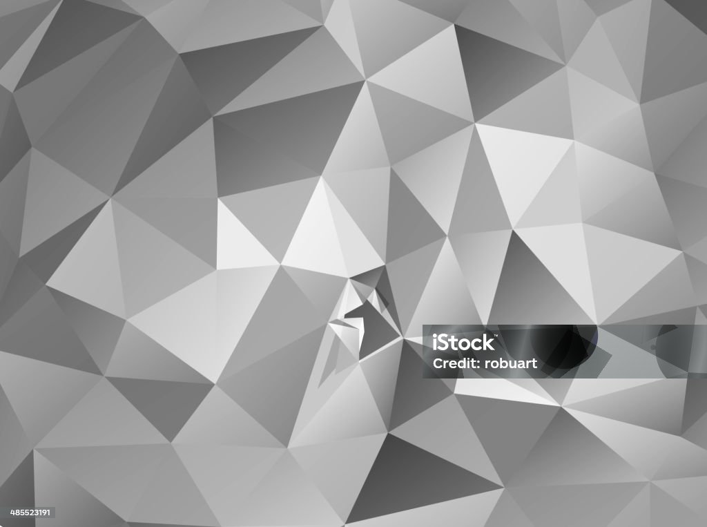 Triangle fondo.  Gray polígonos. - arte vectorial de Patrones visuales libre de derechos