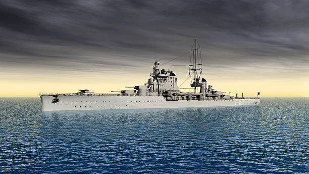 istock Italian cruiser of World War II 485525458