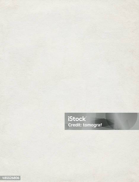 White Paper Background Stock Photo - Download Image Now - Retro Style, Old-fashioned, Document