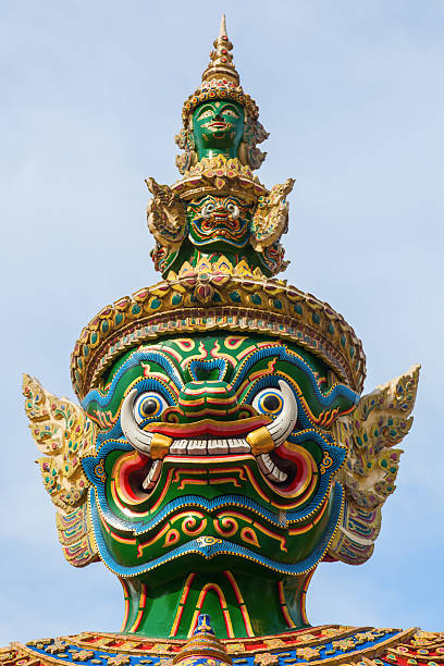 istock Thai statue of a guardian in Bangkok 485526928