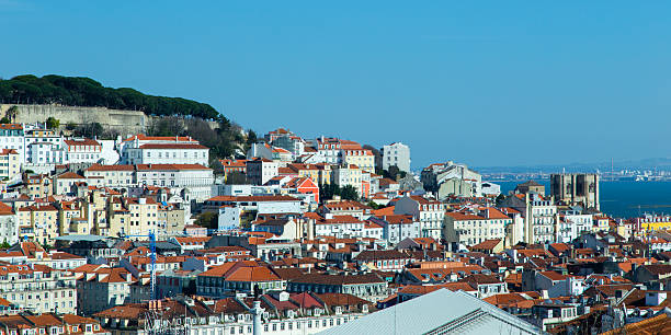 istock Lisbon, panoramic view over the city 485530222