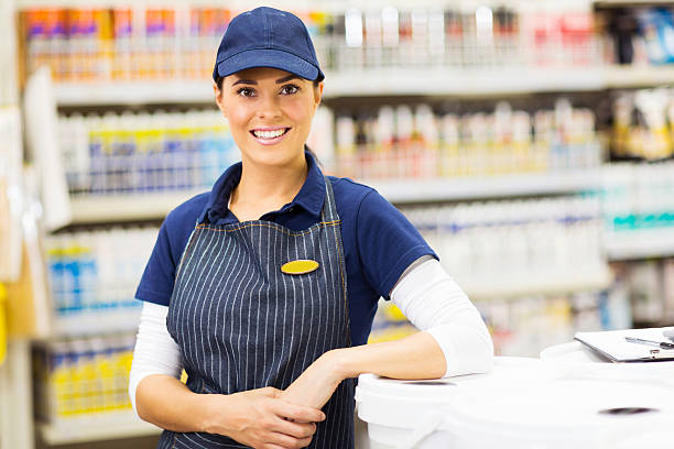 istock young female hardware store worker portrait 485530338