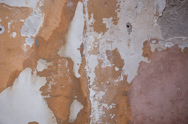 istock Antique textured wall from stone in Rome 485532638