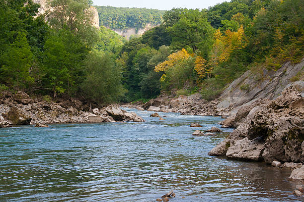 istock River Belaya is in Caucasus 485532690