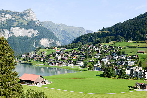 istock The village of Engelberg 485539832