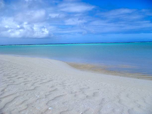 Calm Beach stock photo