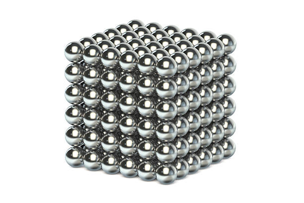 istock neocube toy, magnetic metal spheres 485540870