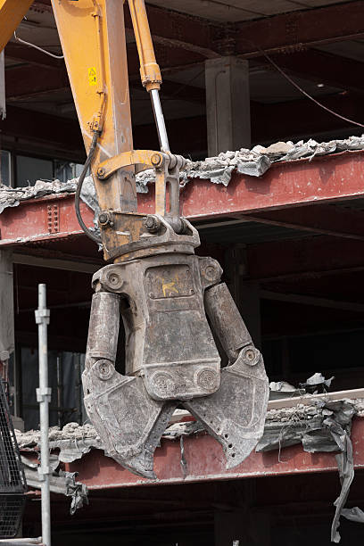 istock Demolition of building 485543201
