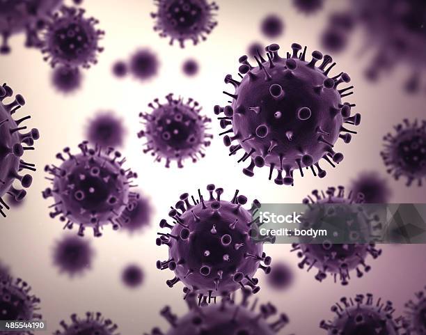 Photo libre de droit de Virus De La Grippe H1n1 banque d'images et plus d'images libres de droit de Virus grippal - Virus grippal, Virus grippal de type A, Violet