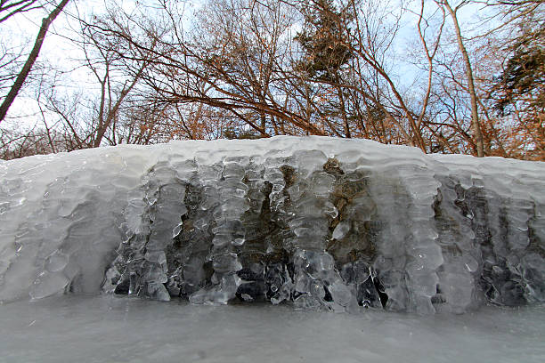 น้ําตกแช่แข็ง - platte river ภาพสต็อก ภาพถ่ายและรูปภาพปลอดค่าลิขสิทธิ์