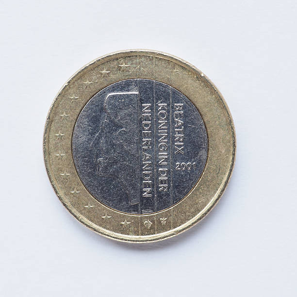 istock Dutch 1 Euro coin 485549970