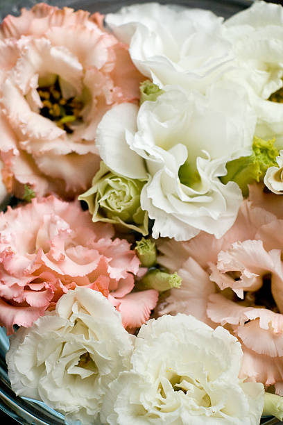 istock Beautiful flowers background for wedding cards 485554854