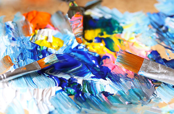 istock Closeup of palette. 485557993