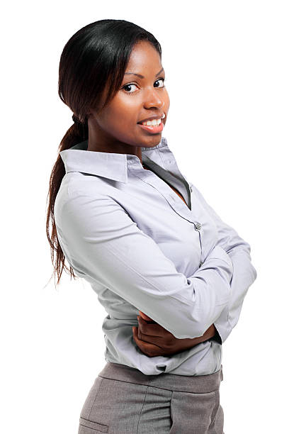 istock Friendly black businesswoman 485558375
