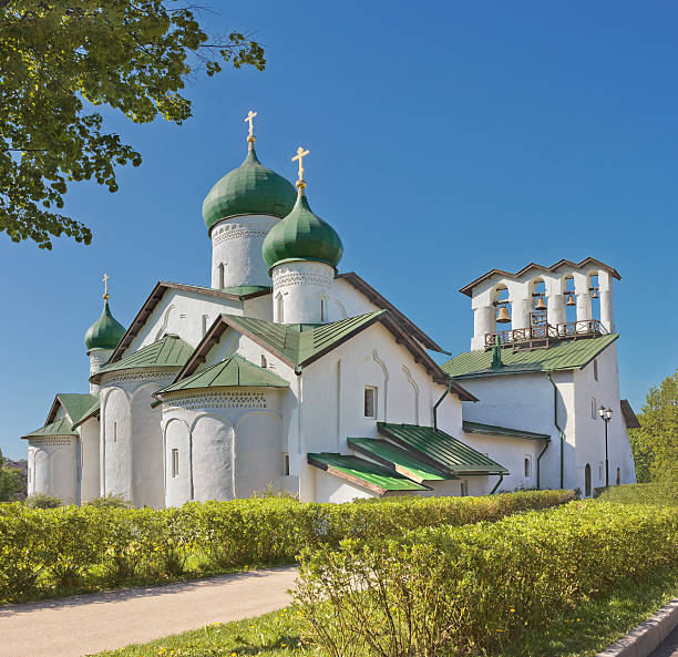 istock Church of Epiphany in Pskov, Russia 485558908
