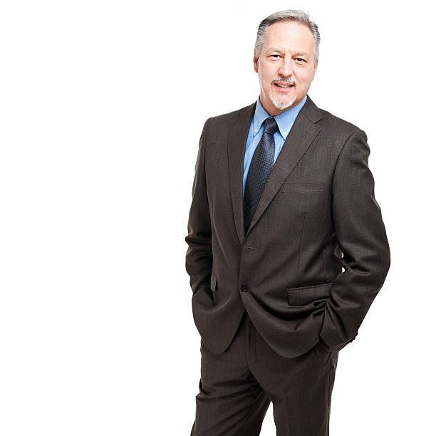 istock Smiling businessman portrait 485560323