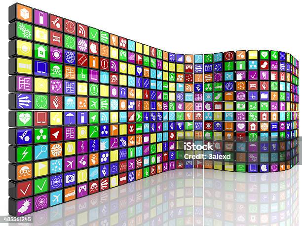 App Icons Stock Photo - Download Image Now - Software as a Service, Icon Symbol, Video Game