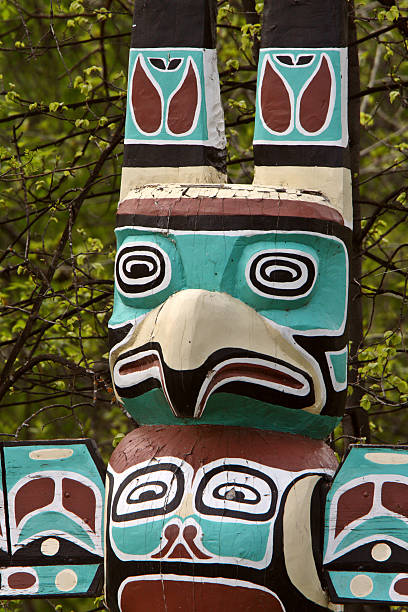 istock Totem pole in rural Manitoba 485563821