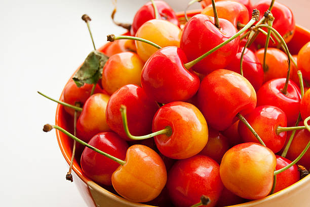 istock Bright juicy sweet cherries 485572140