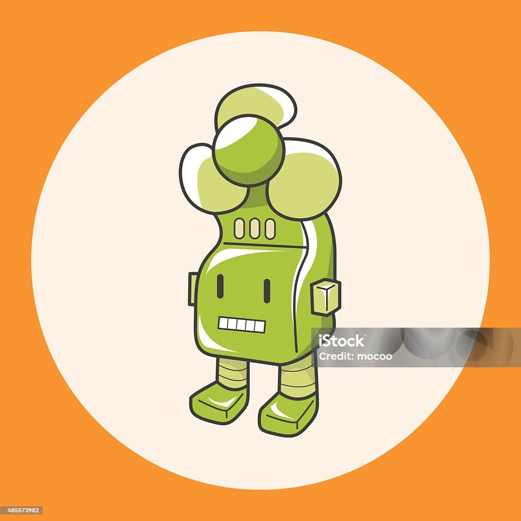 Robotics Theme Vector Robot Theme Elements Vector Eps Stock Illustration - Download Image Now ...