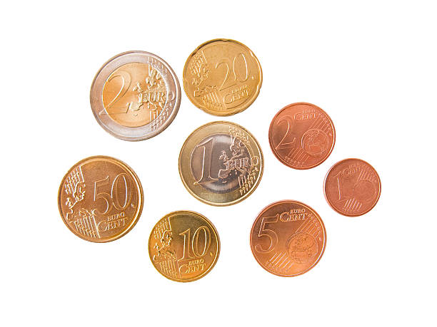 istock All euro coins available, isolated in white 485582385