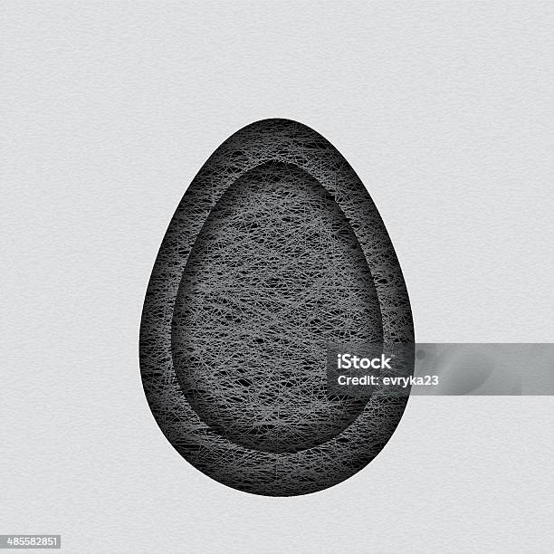 Vettoriale Astratto Sfondo Di Pasqua Uovo Forma - Immagini vettoriali stock e altre immagini di Arredamento - Arredamento, Arte, Arti e mestieri