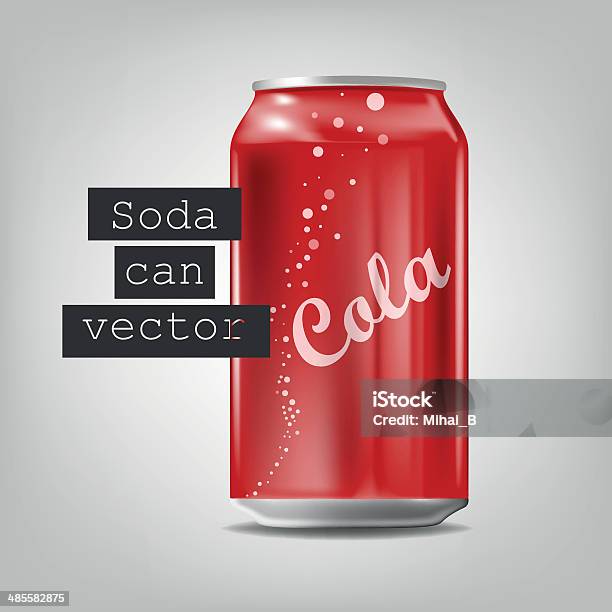 Soda Pouvez Vecteurs libres de droits et plus d'images vectorielles de Cola - Cola, Canette de boisson, Boîte en fer-blanc
