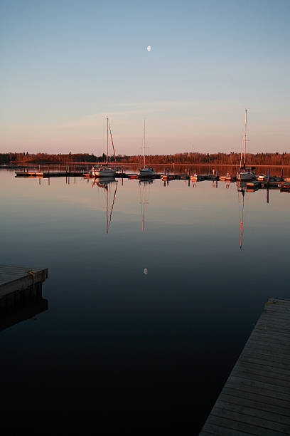 marina at Hecla in Manitoba