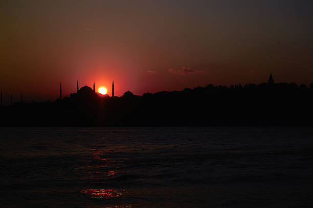 istock silhouette of  Hagia Sophia 485584067