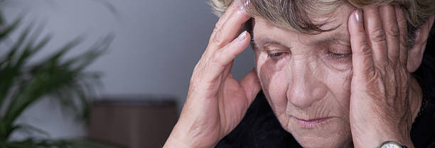 istock Despair senior woman 485584086