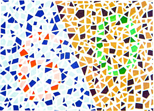 Color blind test -6/0 stock photo