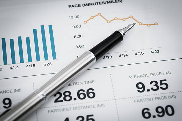 istock Showing business and financial report 485588851