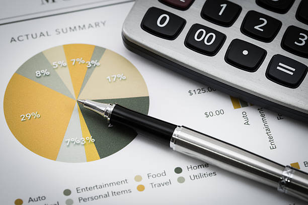 istock Showing business and financial report 485588859