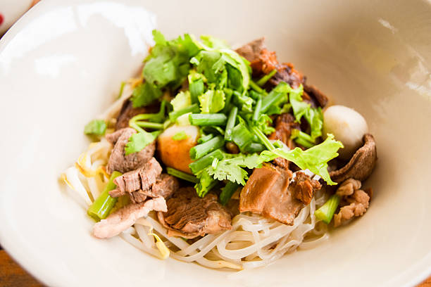 istock noodle soup is a delicious. 485589316