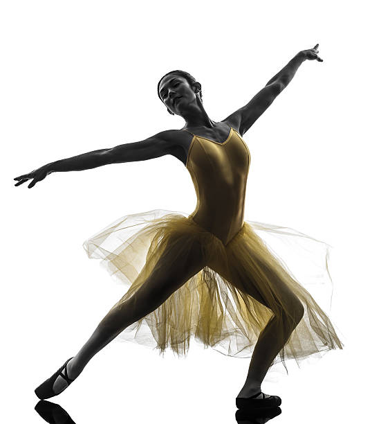 istock woman ballerina ballet dancer dancing silhouette 485590543