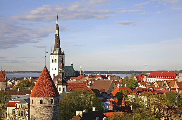 istock Panoramic view of Tallinn. Estonia 485592648